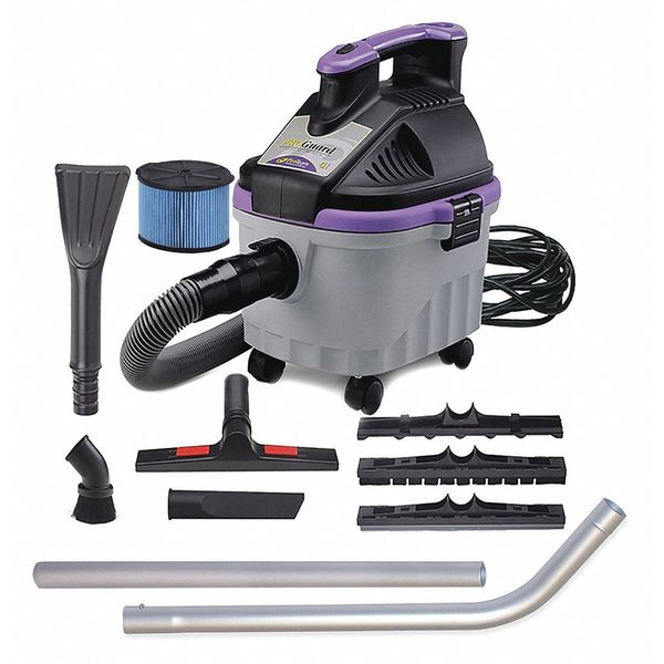 ProGuard Proguard 4 Portable Wet/Dry Vacuum, Fine Dust Filter 142 cfm