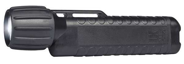 Black No Led Industrial Handheld Flashlight, 120 lm