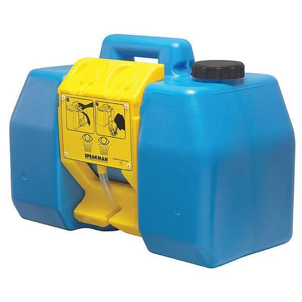 Eyewash Station in Blue