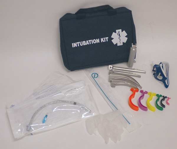 Intubation Kit, Packed Bag, Serves 1 to 6