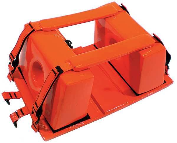 Head Immobilizer Strap, 27 in. L, Orange