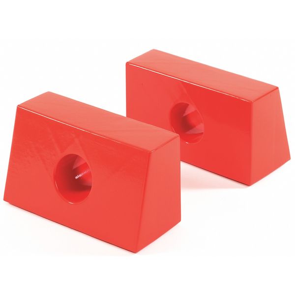 Head Immobilizer Block, 9-3/4 in. L, Org
