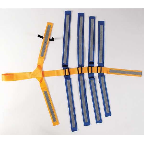 Strap, Yellow/Blue