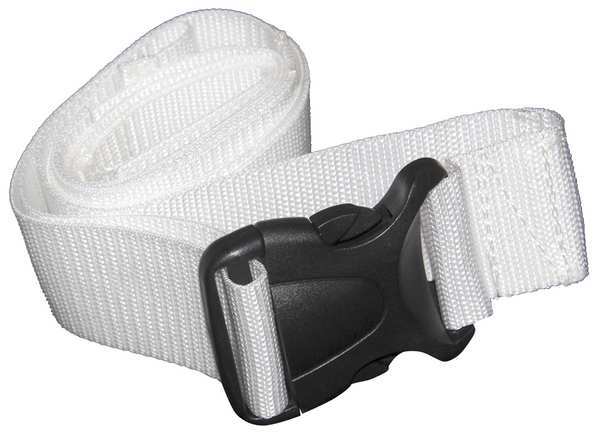 Strap, White, 108 in. L