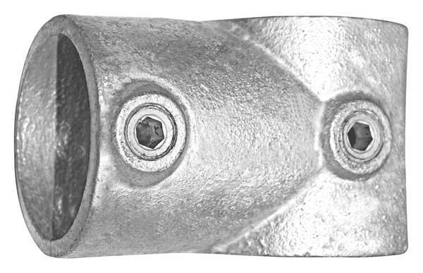 Structural Pipe Fitting, Single-Socket Tee, Cast Iron, 0.75 in Pipe Size, 50000 lb Tensile Strength