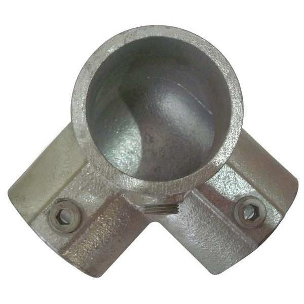Structural Pipe Fitting, Side Outlet Elbow, Cast Iron, 2 in Pipe Size, 50000 lb Tensile Strength