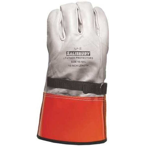 Elec. Glove Protector, 12, White/Orange, PR
