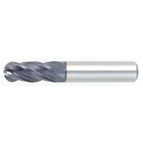 Carbide End Mill, 5/16 D, 13/16 Cut