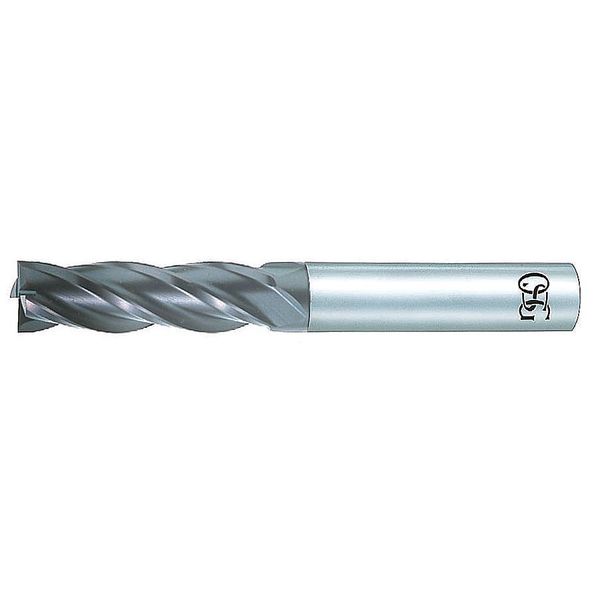 Carbide End Mill, 7040, 3/32 D, 3/8 Cut L