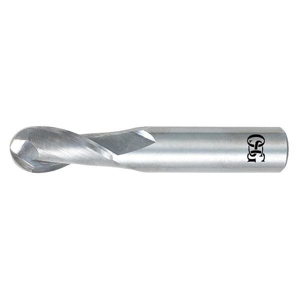 Carbide End Mill, 402BN, 2.5mm D, 8mm Cut L