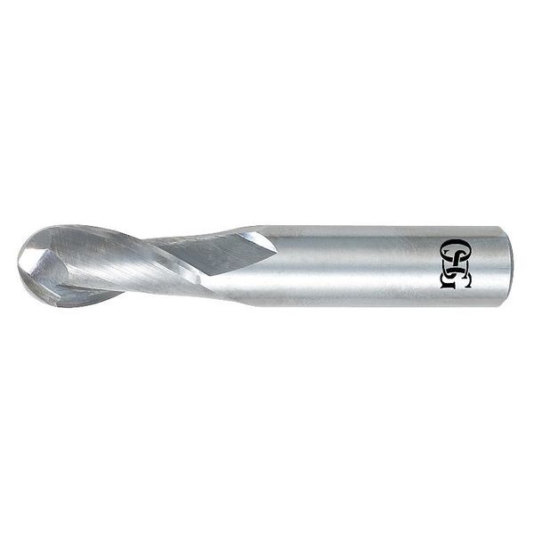 Carbide End Mill, 402BN, 15/64 D, 3/4 Cut L