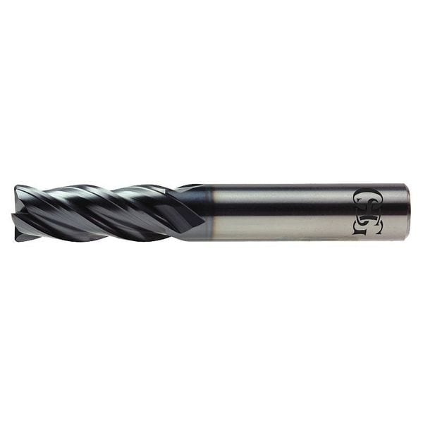 Carbide End Mill, VG434, 3/8 D, 7/8 Cut L