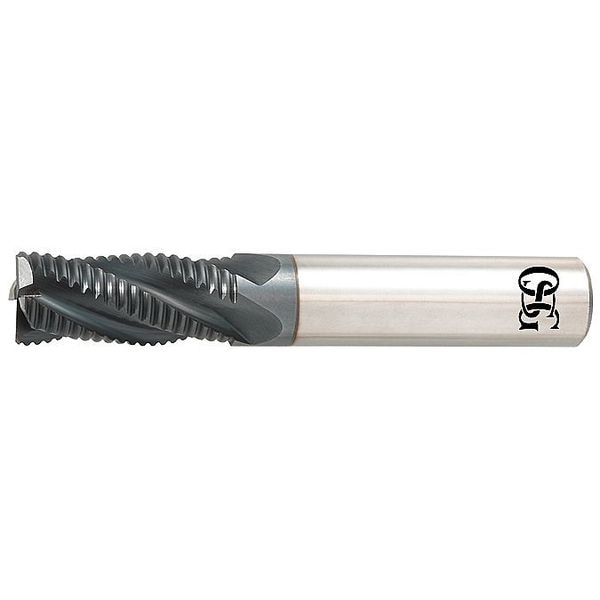 Carbide End Mill, 10.0mm D, 25mm Cut