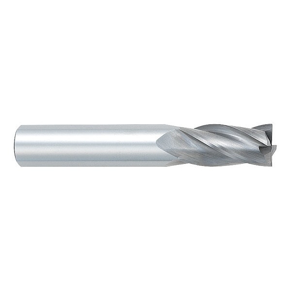 Carbide End Mill, 404, 7/32 D, 5/8 Cut L
