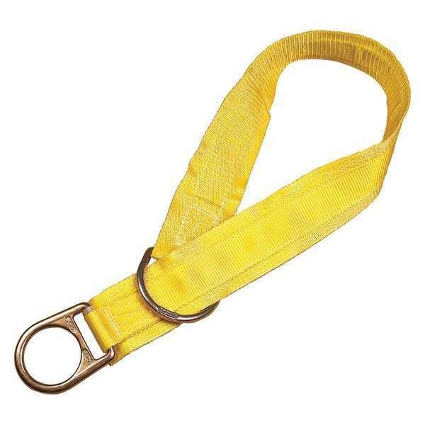 Web Tie-Off Adaptor, Yellow, 4 ft. (1.2m)