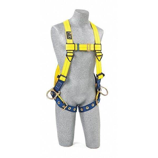 Full Body Harness, Vest Style, XS, Repel(TM) Polyester