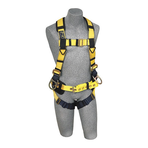 Full Body Harness, Vest Style, L, Polyester