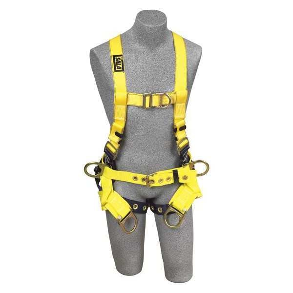 Full Body Harness, Vest Style, 2XL, Repel(TM) Polyester