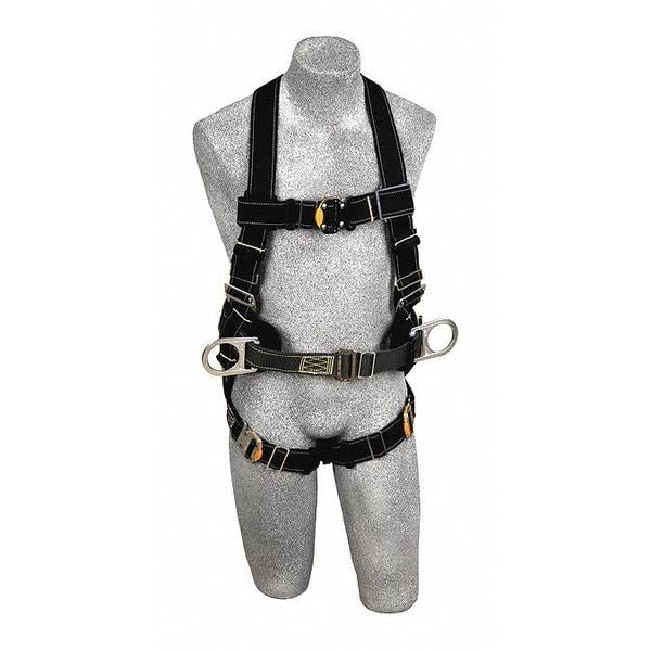 Arc Flash Full Body Harness, Vest Style, XL, Nomex(R)/Kevlar(R)
