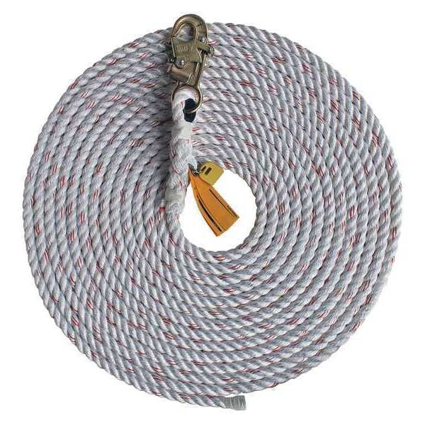 Rope Lifeline, 125 ft., 310 lb. Weight Capacity