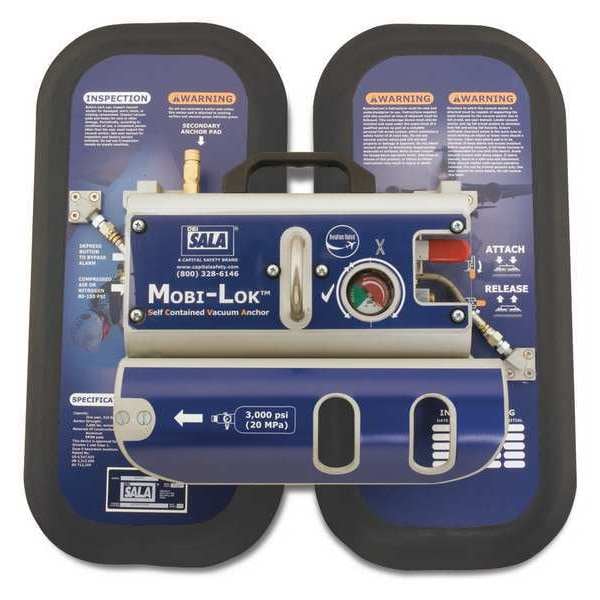 Mobi-Lok Vacuum Anchor with Air Bottle and Attachment