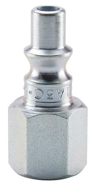 Coupler Plug, Steel, FNPT, 1/4 In. Pipe