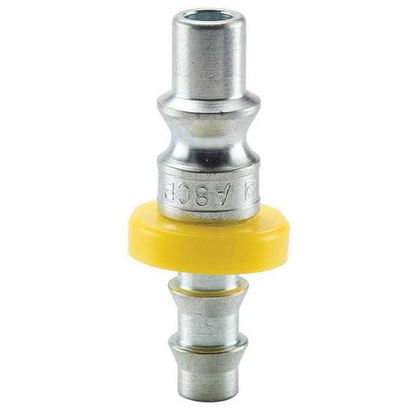 Coupler Plug, Steel, Push On, 25 cfm