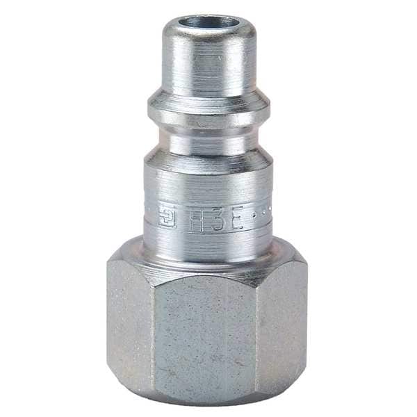 Coupler Plug, Steel, 1/2 In. Pipe, 110 cfm