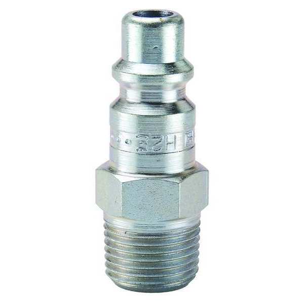 Coupler Plug, Steel, MNPT, 1/4 In. Pipe