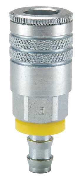 Coupler Body, Steel, Push On, 50 cfm