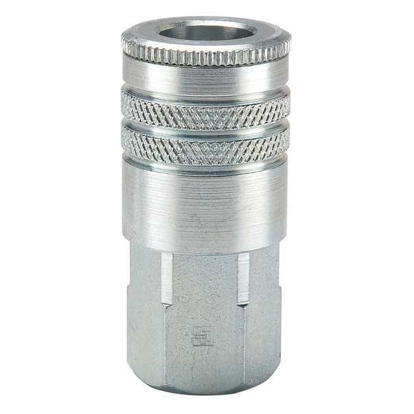 Coupler Body, Steel, FNPT, 1/2 In. Pipe