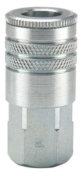 Coupler Body, Steel, FNPT, 1/4 In. Pipe