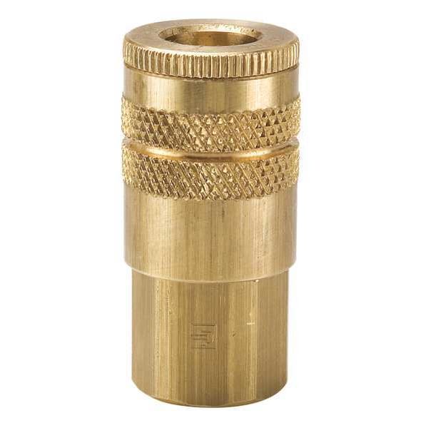 Coupler Body, Brass, FNPT, 3/8 In. Pipe