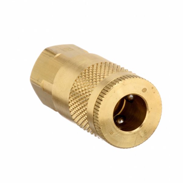Coupler Body, Brass, FNPT, 1/8 In. Pipe