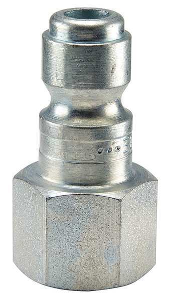 Coupler Plug, Steel, 1/2 In. Pipe, 110 cfm