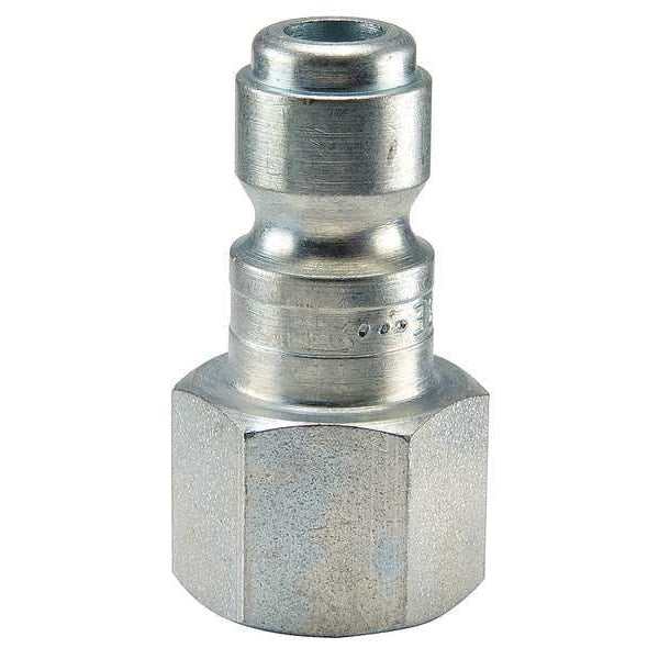 Coupler Plug, Steel, FNPT, 3/8 In. Pipe