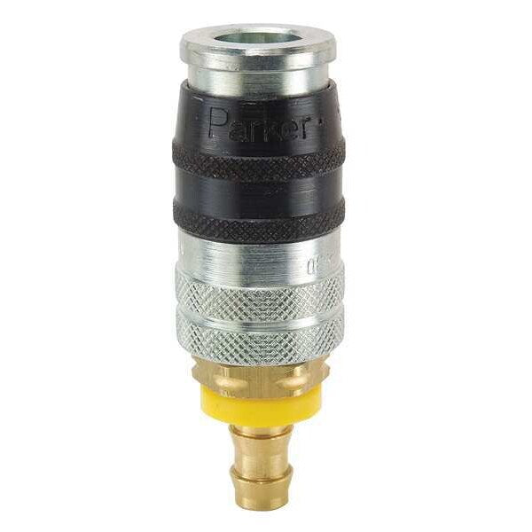Coupler Body, Steel, Push On, 50 cfm