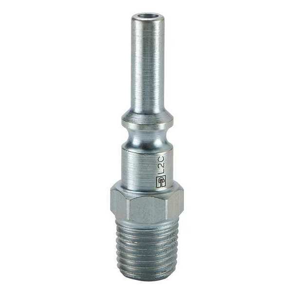 Coupler Plug, Steel, MNPT, 1/4 In. Pipe