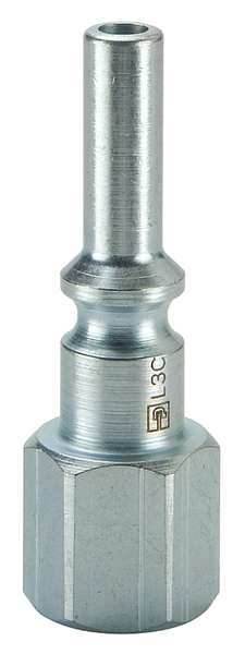 Coupler Plug, Steel, FNPT, 1/4 In. Pipe