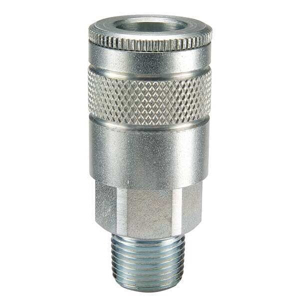 Coupler Body, Steel, 3/8 In. Pipe, 110 cfm