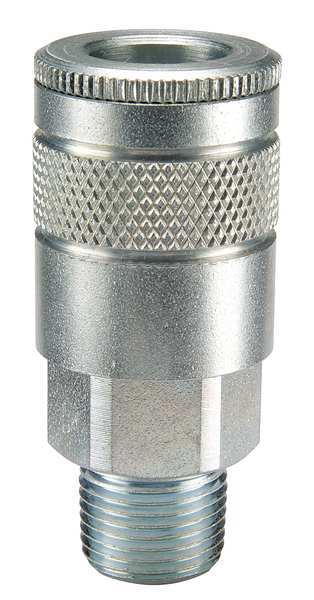 Coupler Body, Steel, 3/4 In. Pipe, 110 cfm