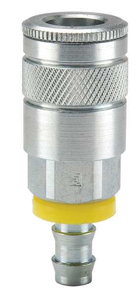 Coupler Body, Steel, Push On, 110 cfm