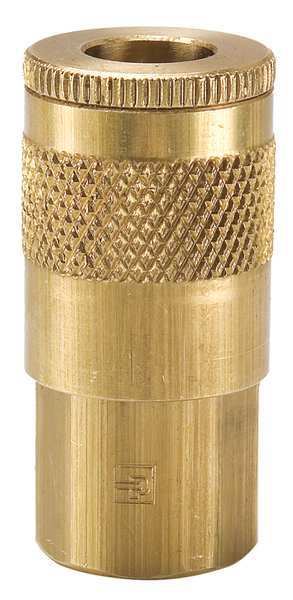 Coupler Body, Brass, FNPT, 1/4 In. Pipe
