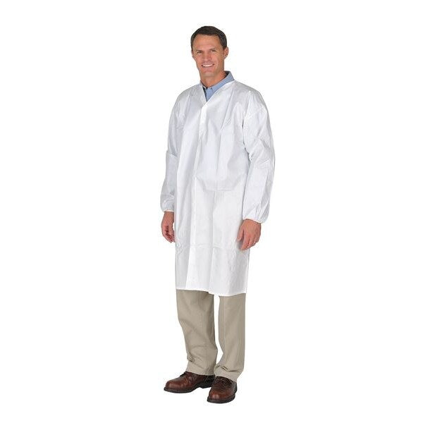 MicroGuard CEÂ®, Clean Microporous Processed Frock, XL, PK50