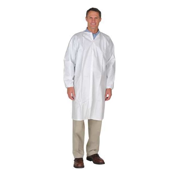 MicroGuard CEÂ®, Clean Microporous Processed Frock, XL, PK50