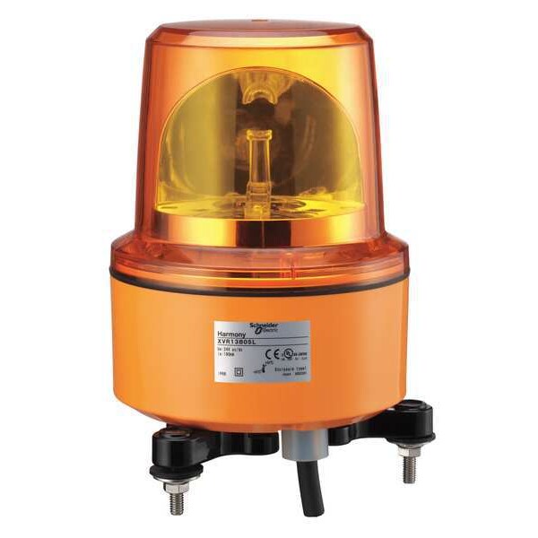 Rotating Mirror, Yellow, 120VAC
