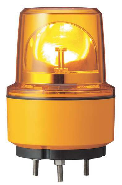 Rotating Mirror, Yellow, 24VAC/DC