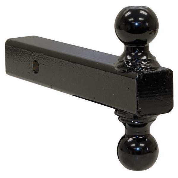 Double Hitch Ball, Black Powder Coat
