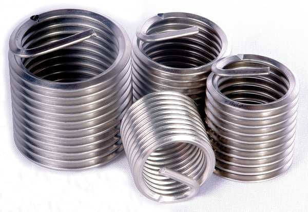 Helical Insert, Free-Running, M22-2.50 Thrd Sz, Stainless Steel