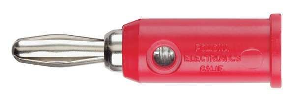 Banana Plug, 30VAC/60VDC, Black, PK10